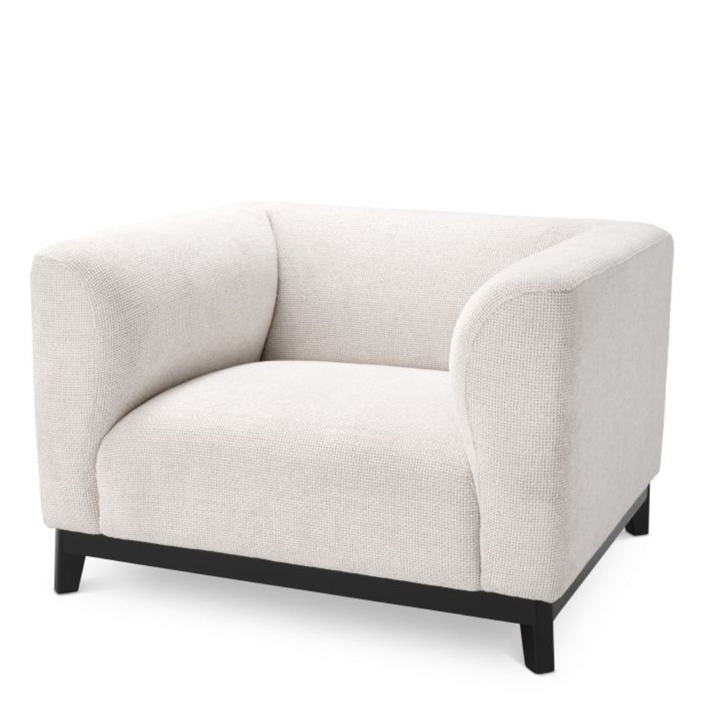 Corso off white designer armchair by Eichholtz reduced price