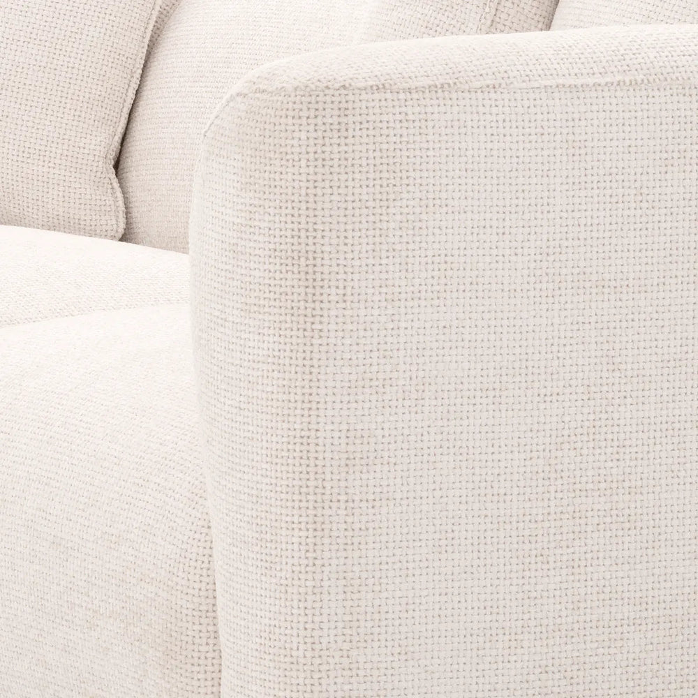 Corso off white designer sofa by Eichholtz