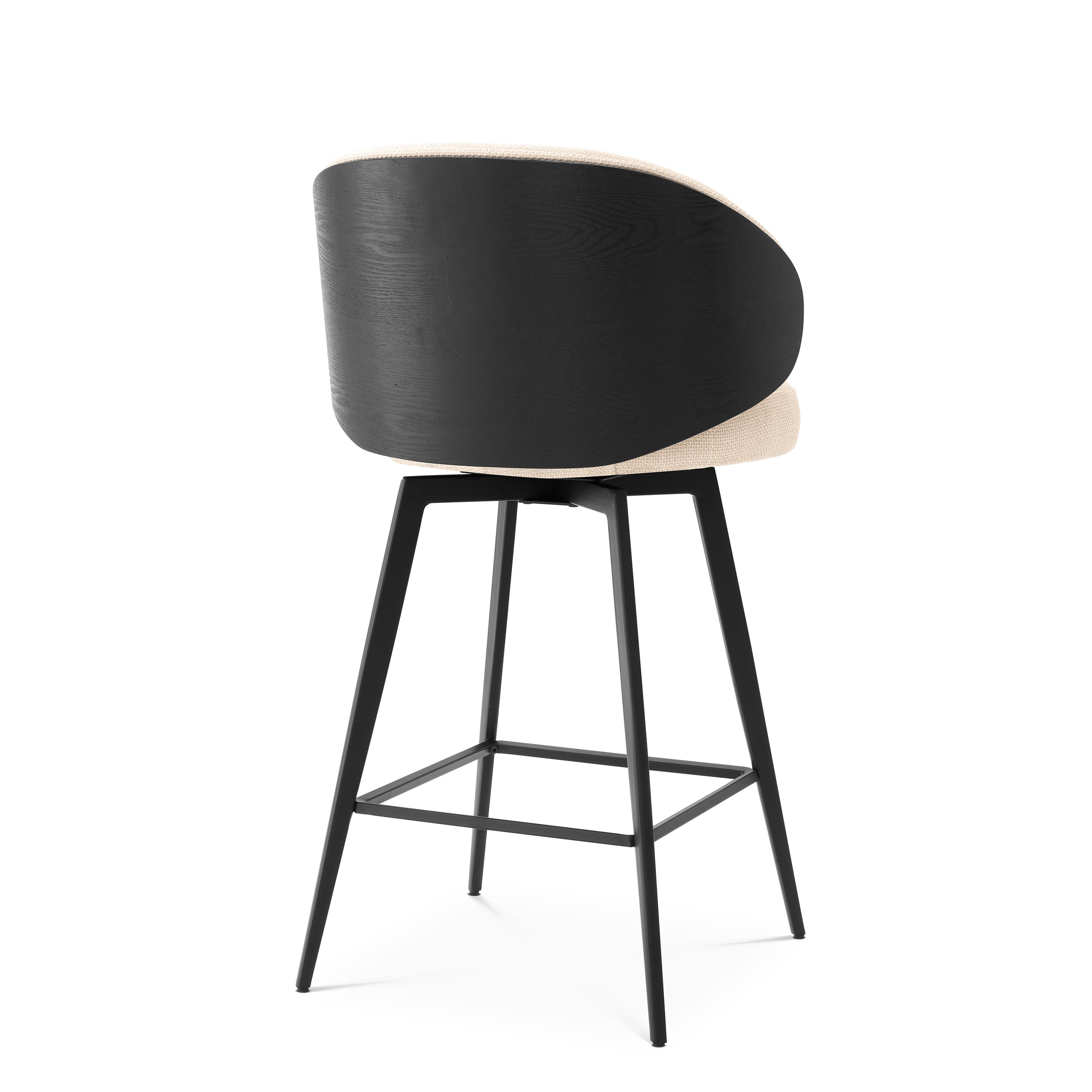 Counter Stool Camerota with Swivel Base by Eichholtz-Counter Stools-Renaissance Design Studio
