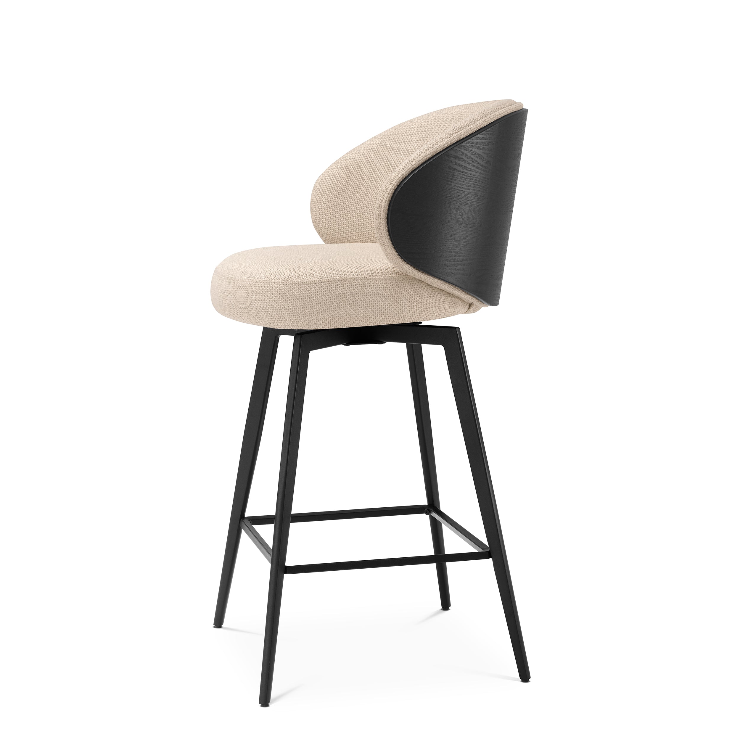 Counter Stool Camerota with Swivel Base by Eichholtz-Counter Stools-Renaissance Design Studio