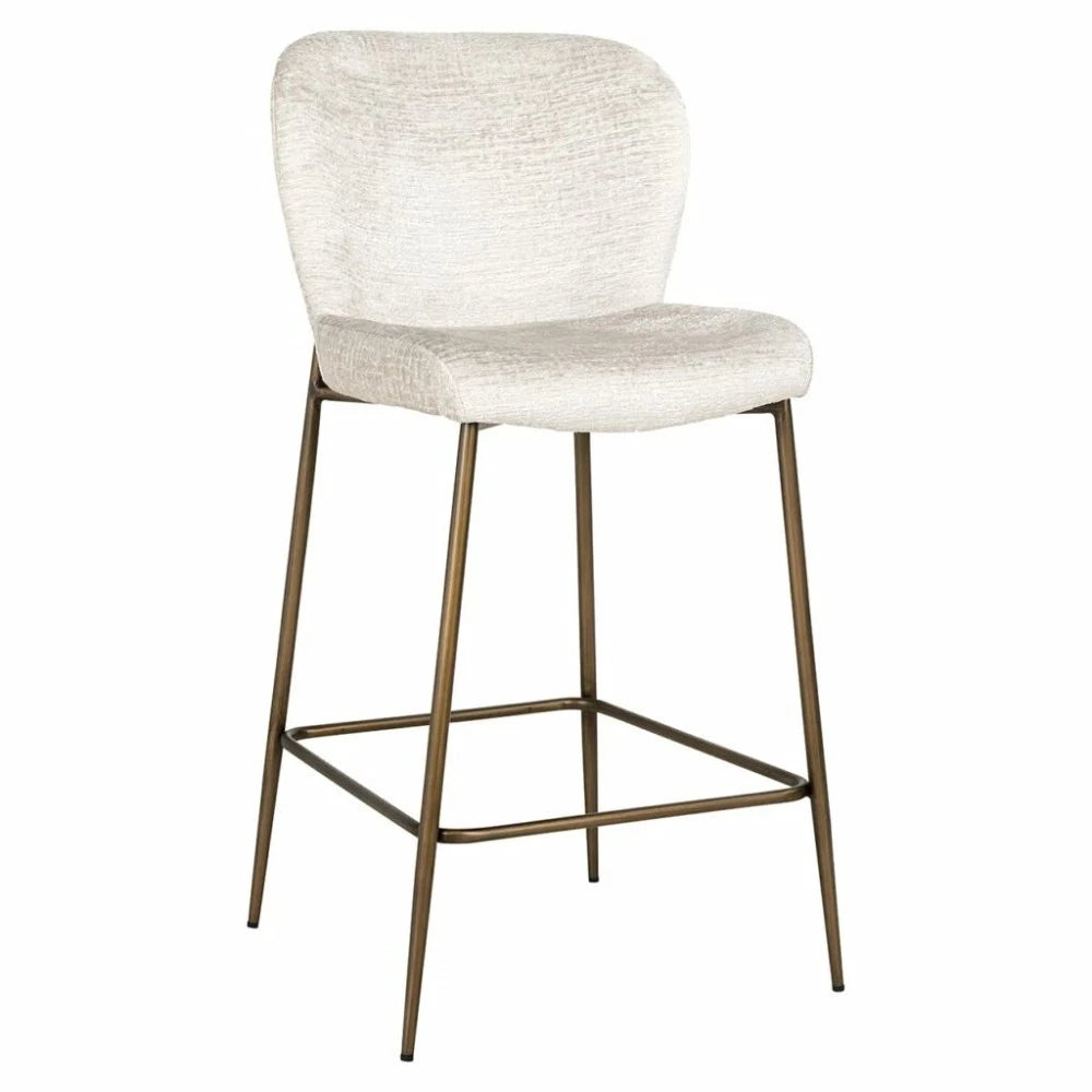 Counter stool Darling in cream fusion-Counter Stools-Renaissance Design Studio