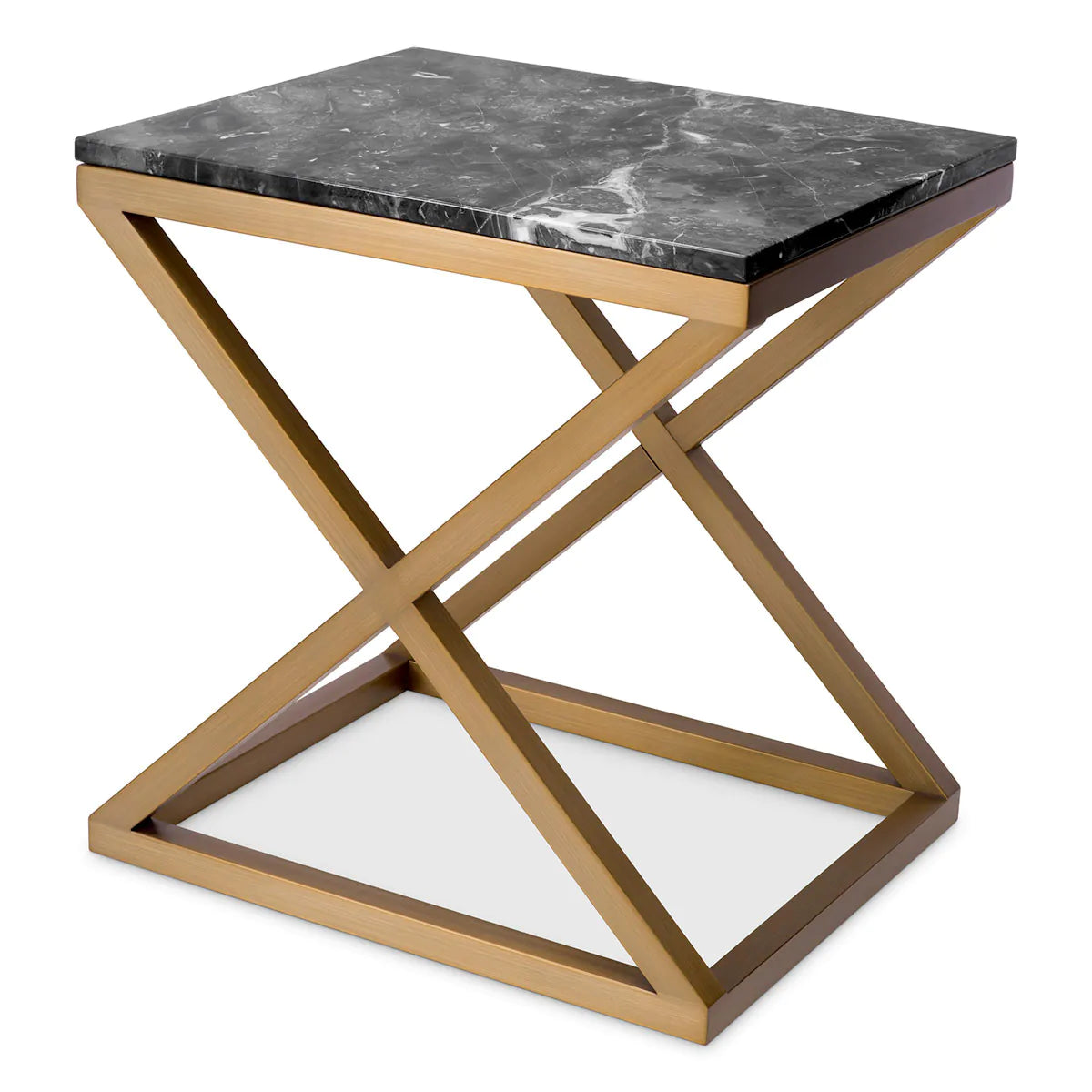 Criss Cross Side table by Eichholtz.-Renaissance Design Studio