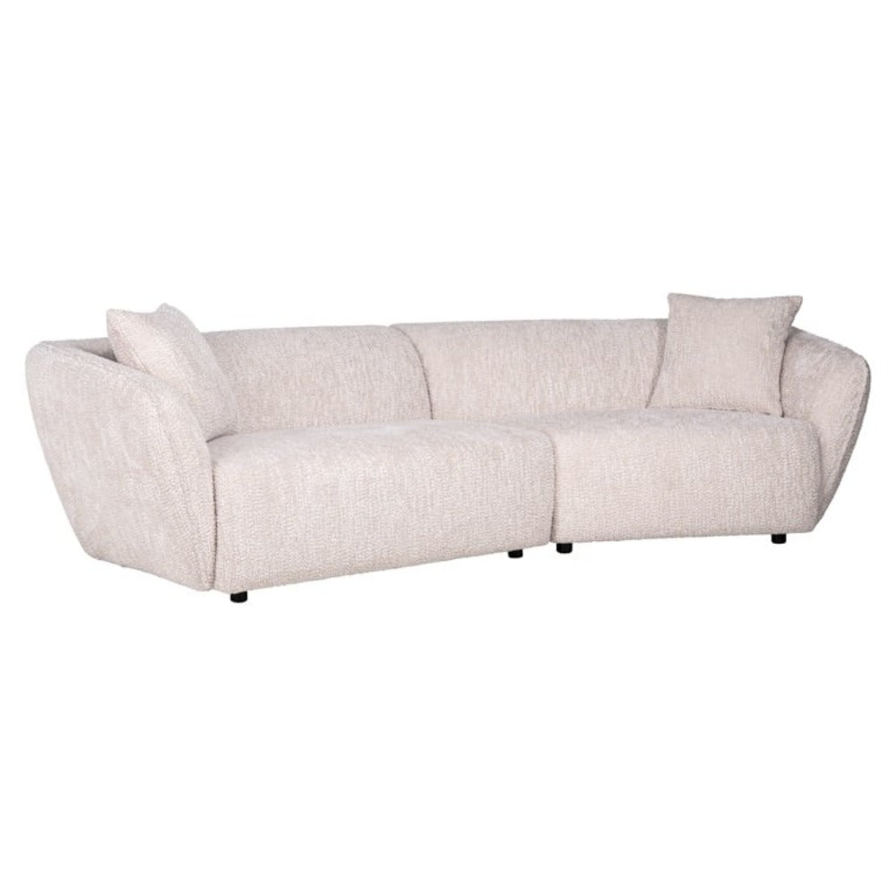 Curved Sofa Armada In Cream-Renaissance Design Studio