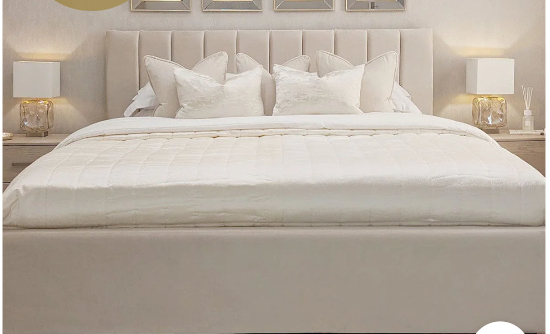 Custom made Delta 2 super bed with frame made for you by our upholsterer-Renaissance Design Studio