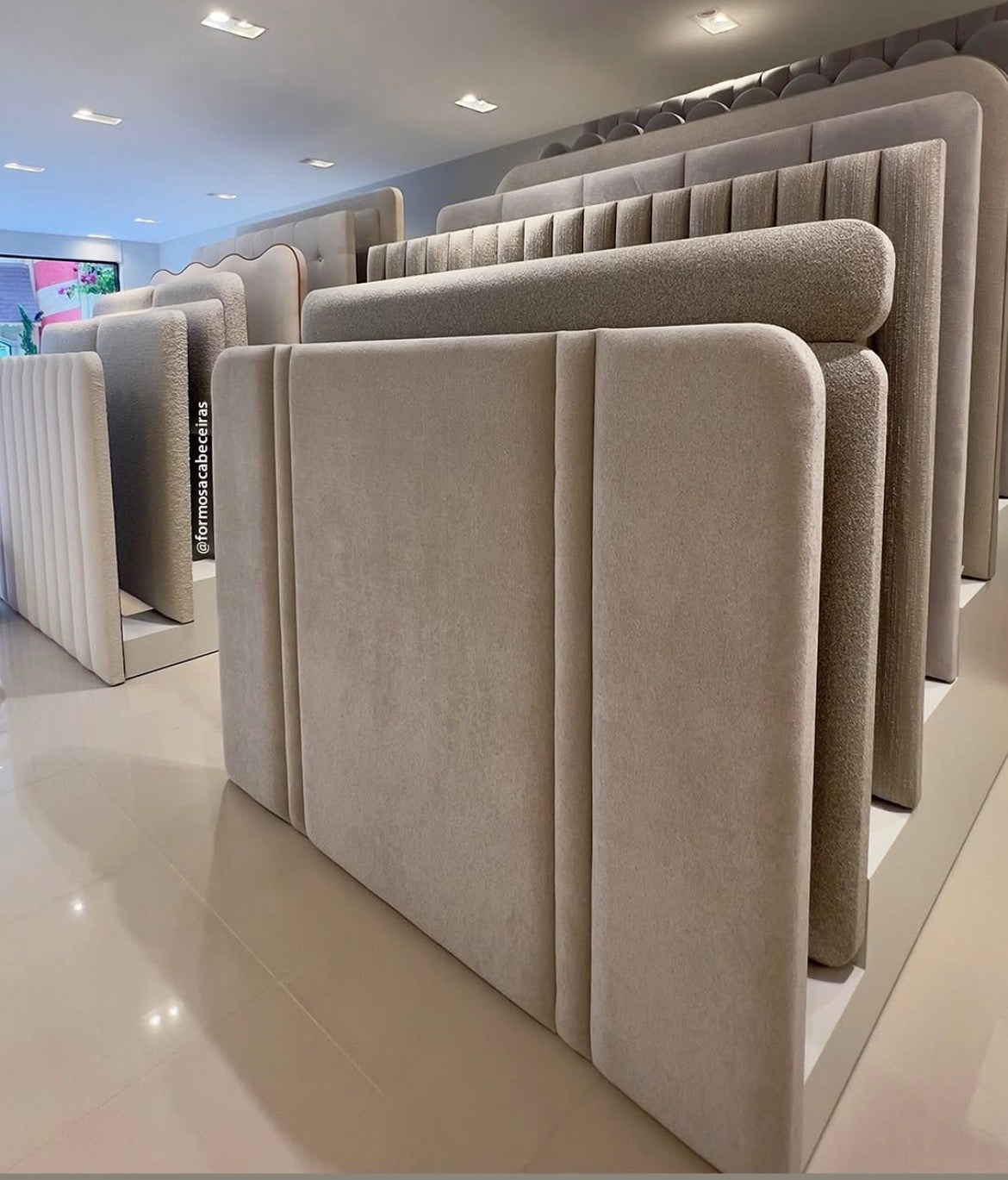 Custom made headboards and beds . Instore design service arrange to pop in . POA-Beds & Bed Frames-Renaissance Design Studio