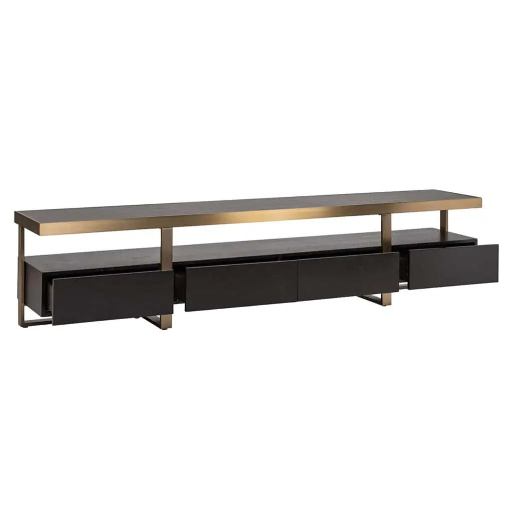 Daniel TV Unit Charcoal.-Renaissance Design Studio