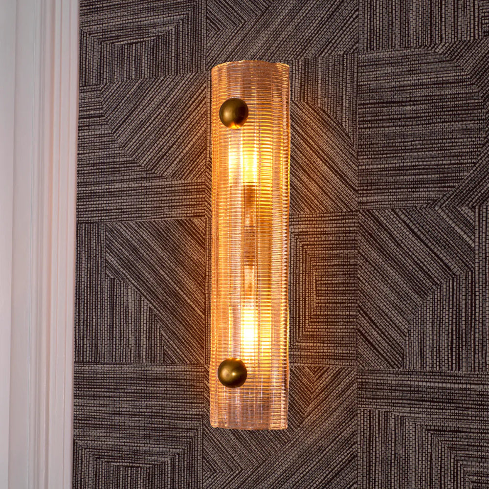 Dara wall light by Eichholtz in antique brass-Renaissance Design Studio