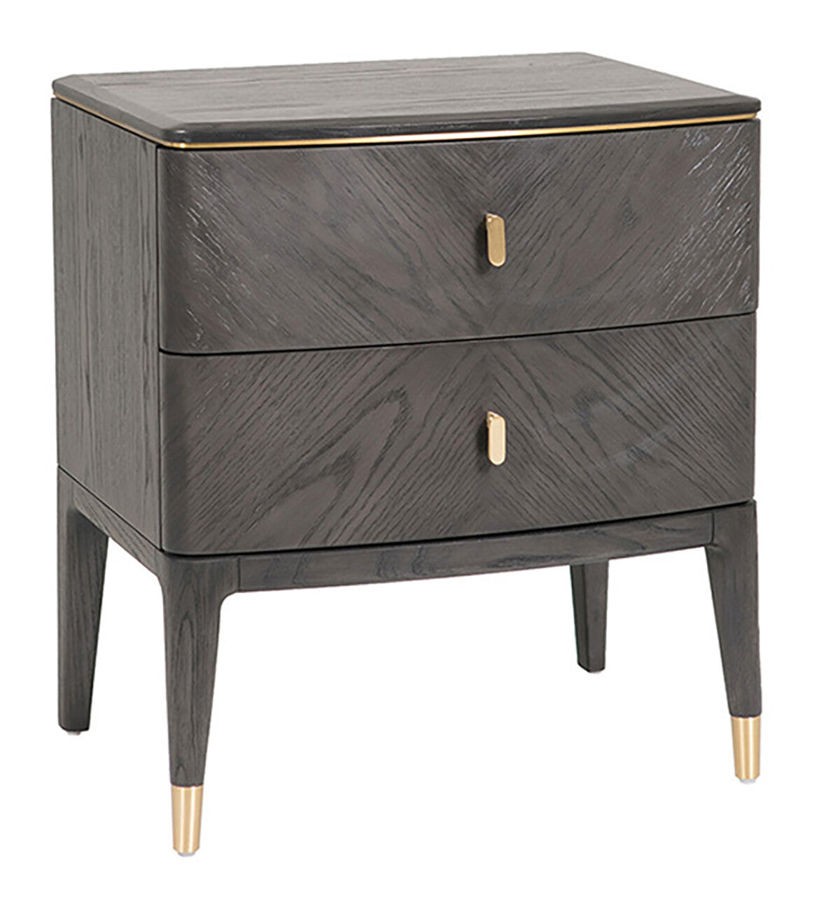 Darcy 2 Drawer Luxury Bedside Cabinet Reduced Price-Renaissance Design Studio