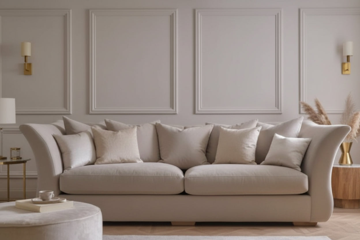 Darcy XL sofa with split by SPIRIT Westbridge in stock and reduced-Renaissance Design Studio
