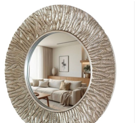 Darren 100 cm gold mirror-Renaissance Design Studio