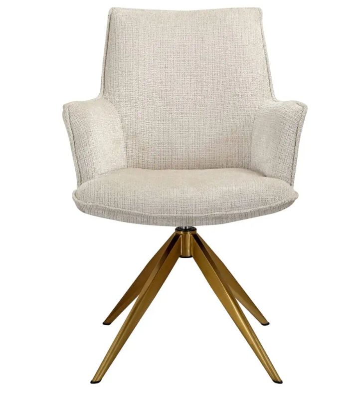 Davina Swivel Carver Dining Chair Reduced by 30%-Renaissance Design Studio