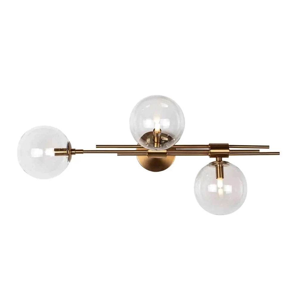 Davine Wall light Brushed Gold-Renaissance Design Studio