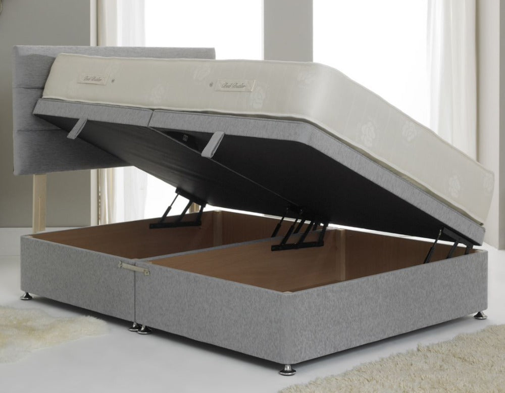 DD Ottoman twin or side lift gas lift base to order-Renaissance Design Studio