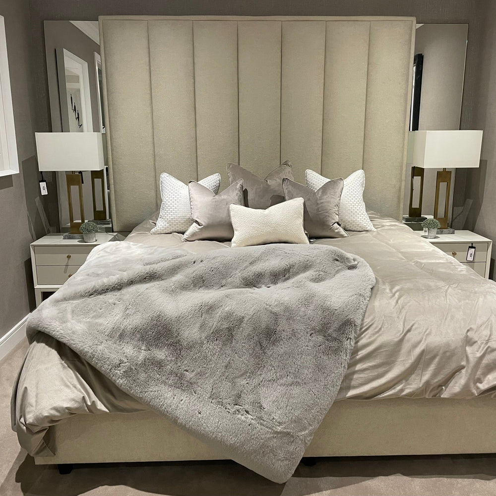 Delta Full wall height Emperor headboard   SALE sold as seen