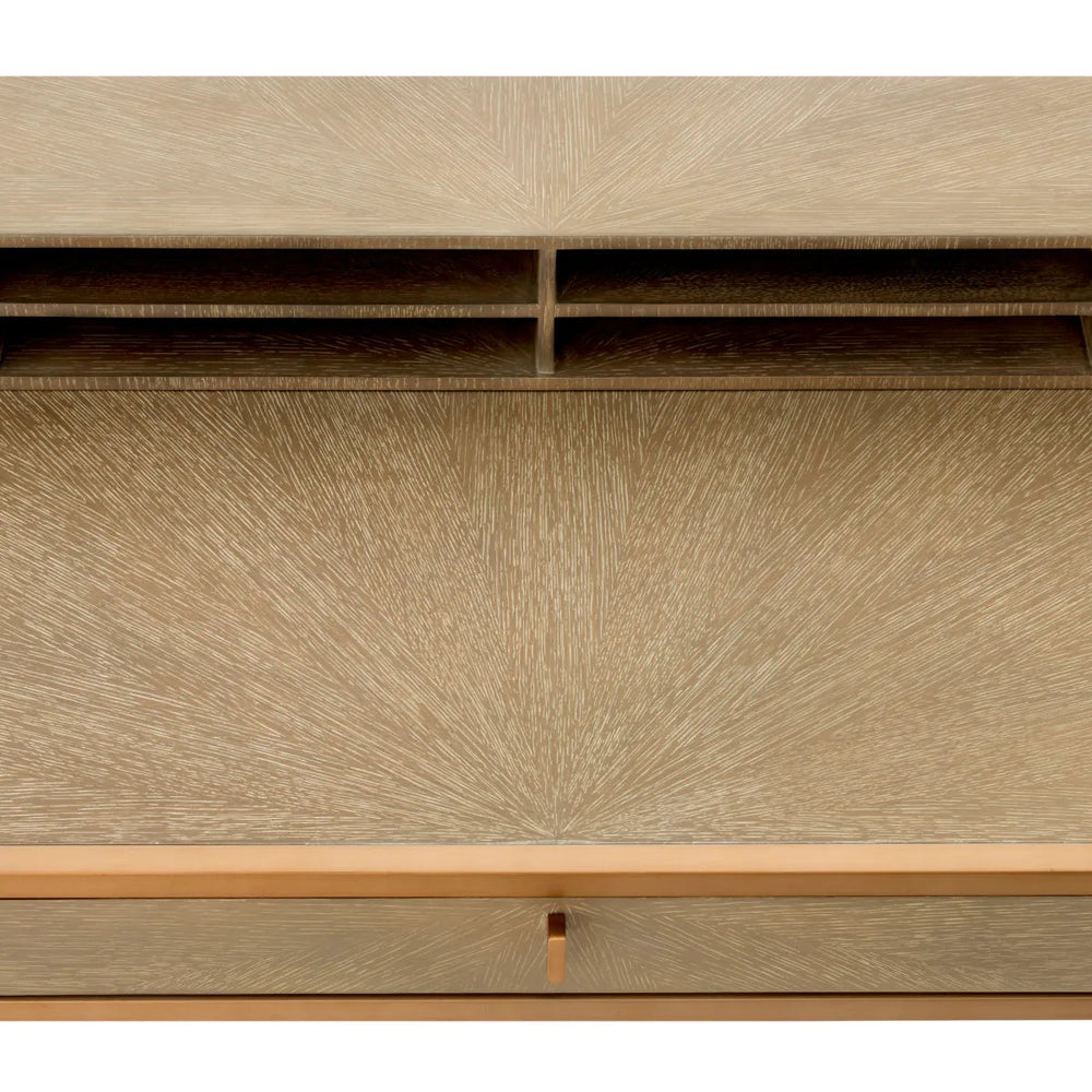 Desk Highland  Washed oak veneer by Eichholtz