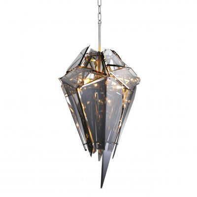 Diamond Cut Shard Chandelier  by Eichholtz