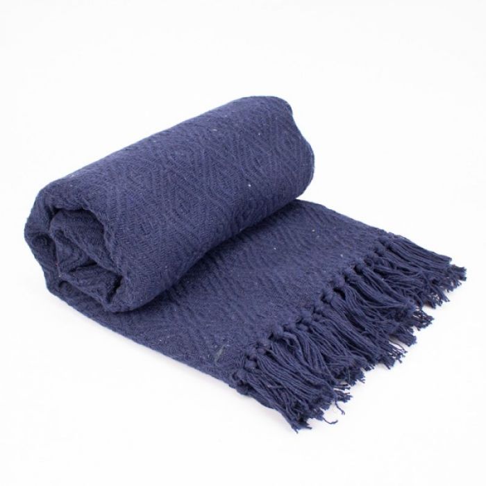 Diamond throw by Malini REDUCED to half price-Renaissance Design Studio