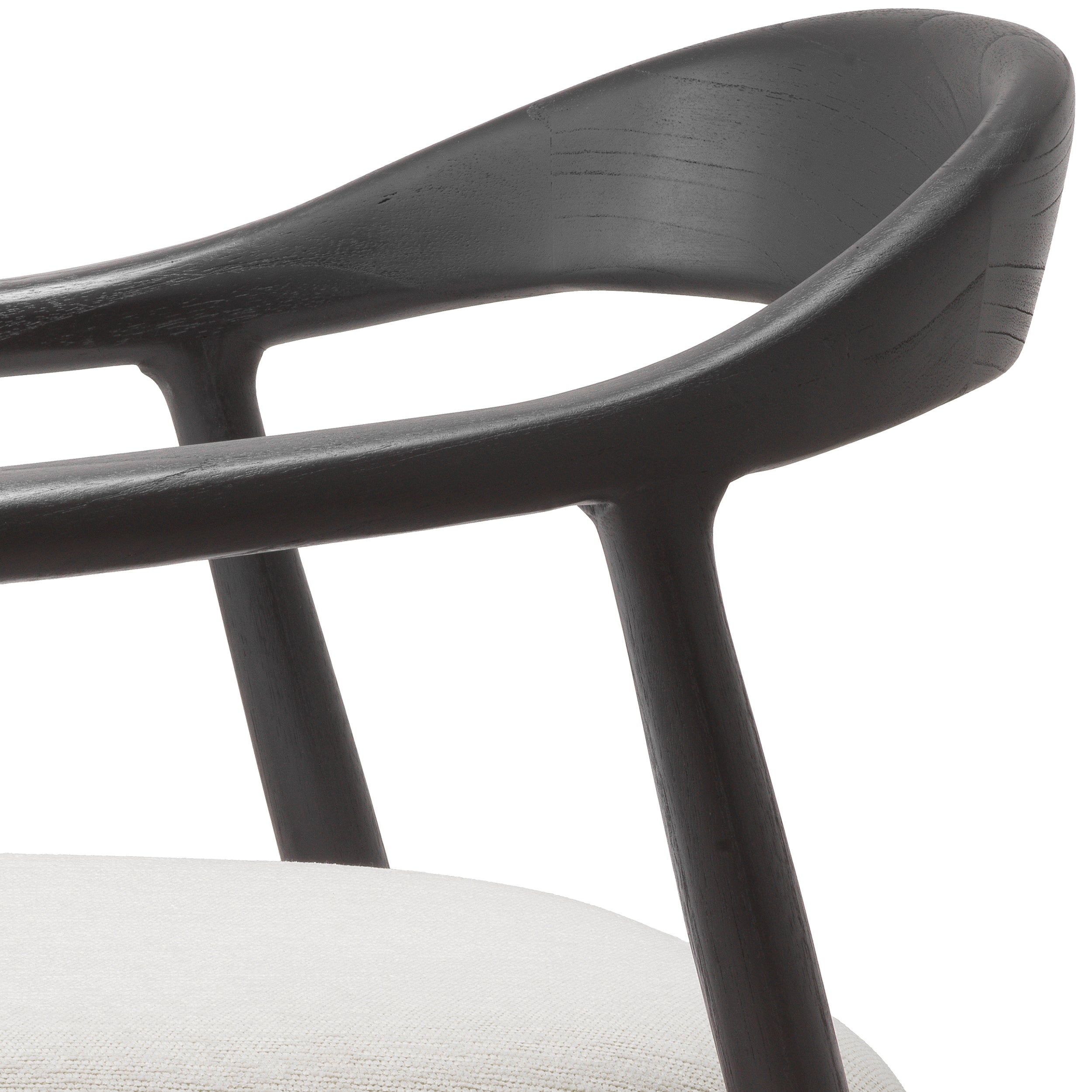 Dining chair Beale in classic black by Eichholtz-Renaissance Design Studio