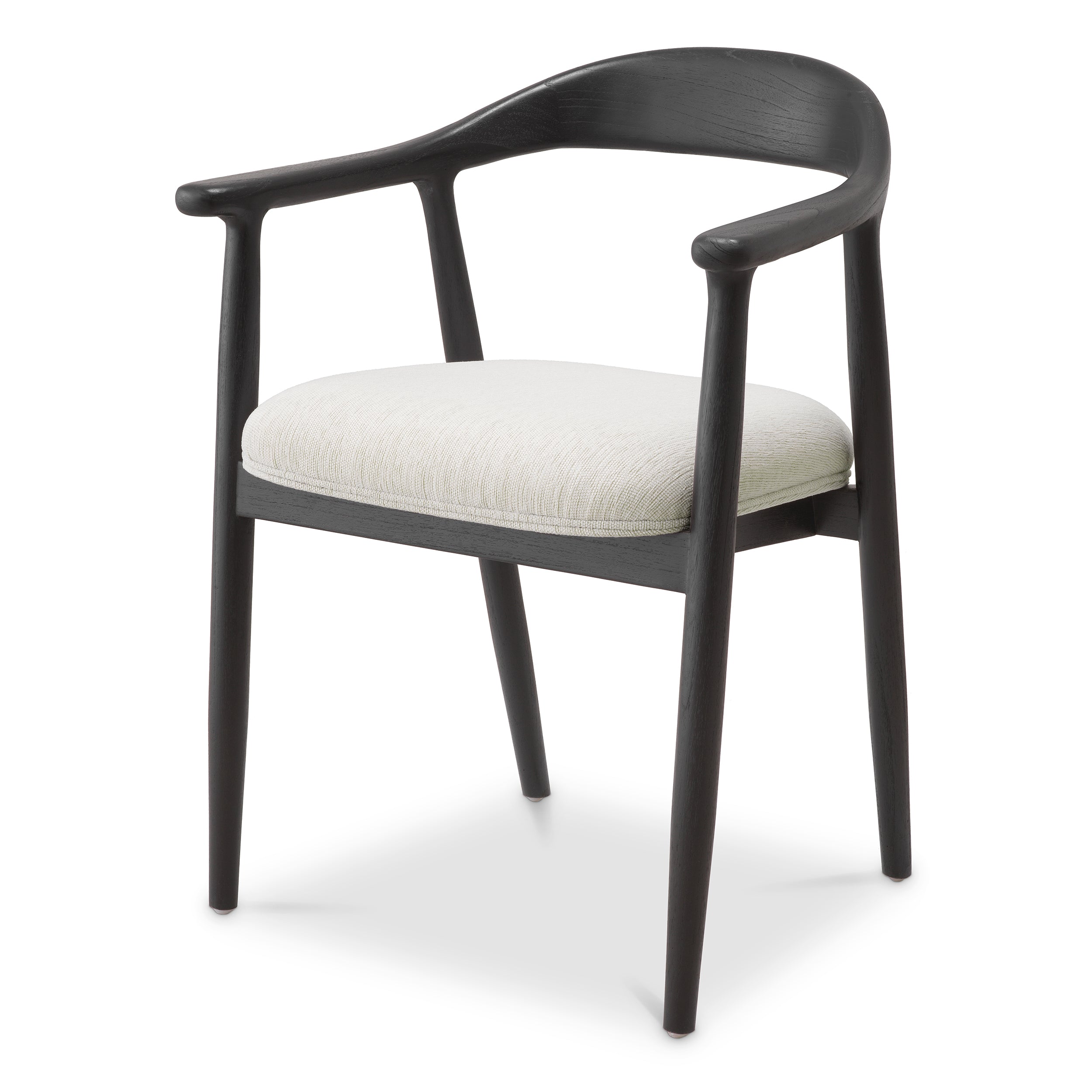 Dining chair Beale in classic black by Eichholtz-Renaissance Design Studio