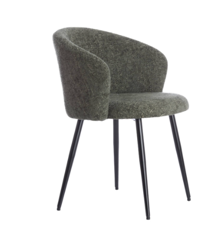 Dining Chair Radaja Ellie in dark green-Renaissance Design Studio