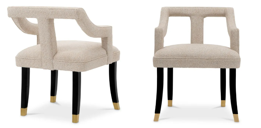 Dining Chair Roumier - The Met by Eichholtz-Renaissance Design Studio