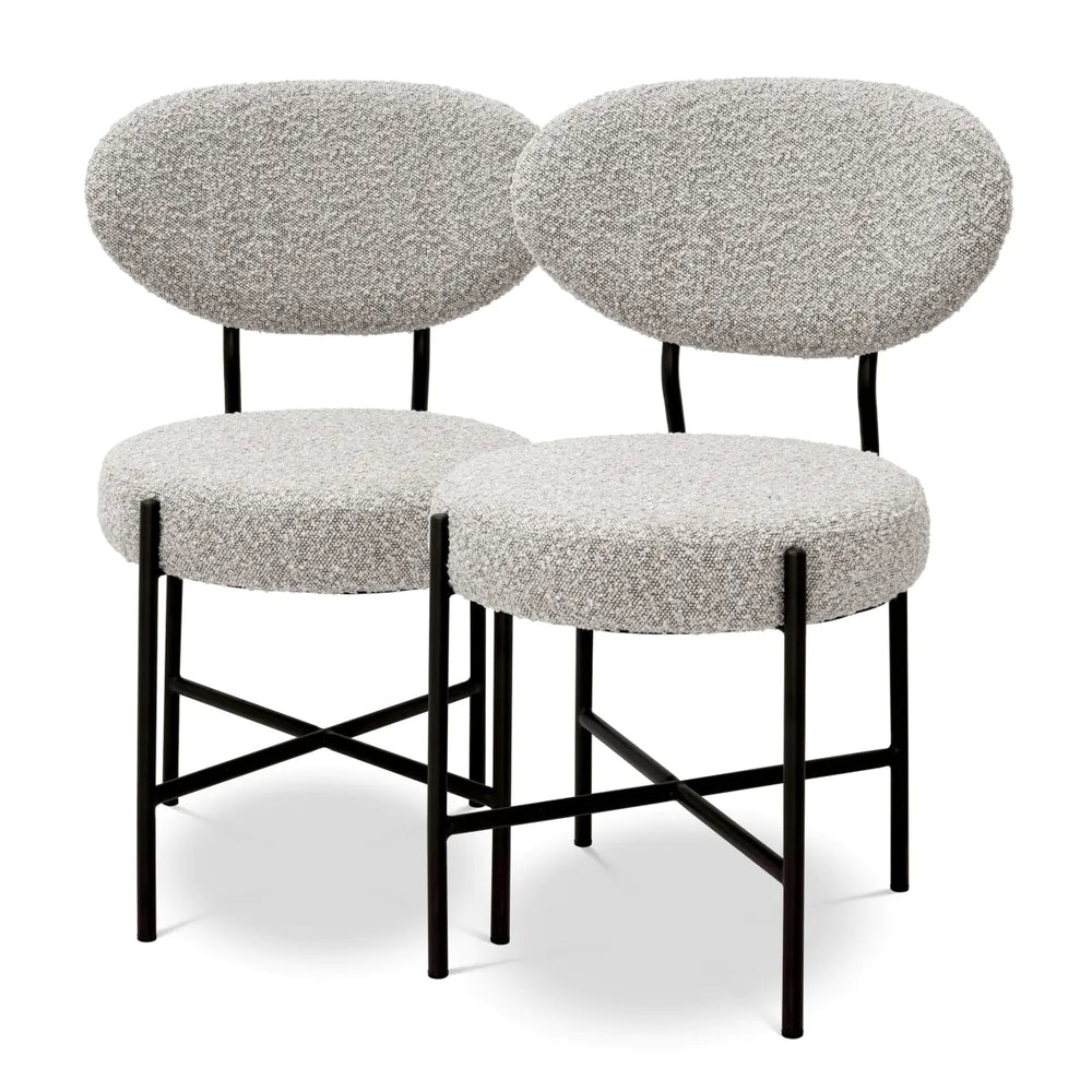 Dining chair set of 2. Vicq by Eichholtz save up to 40% off