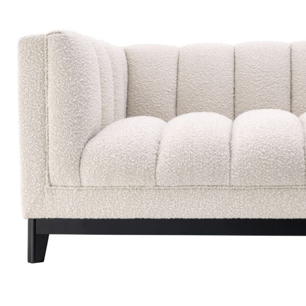 Ditmar boucle sofa  by Eichholtz.