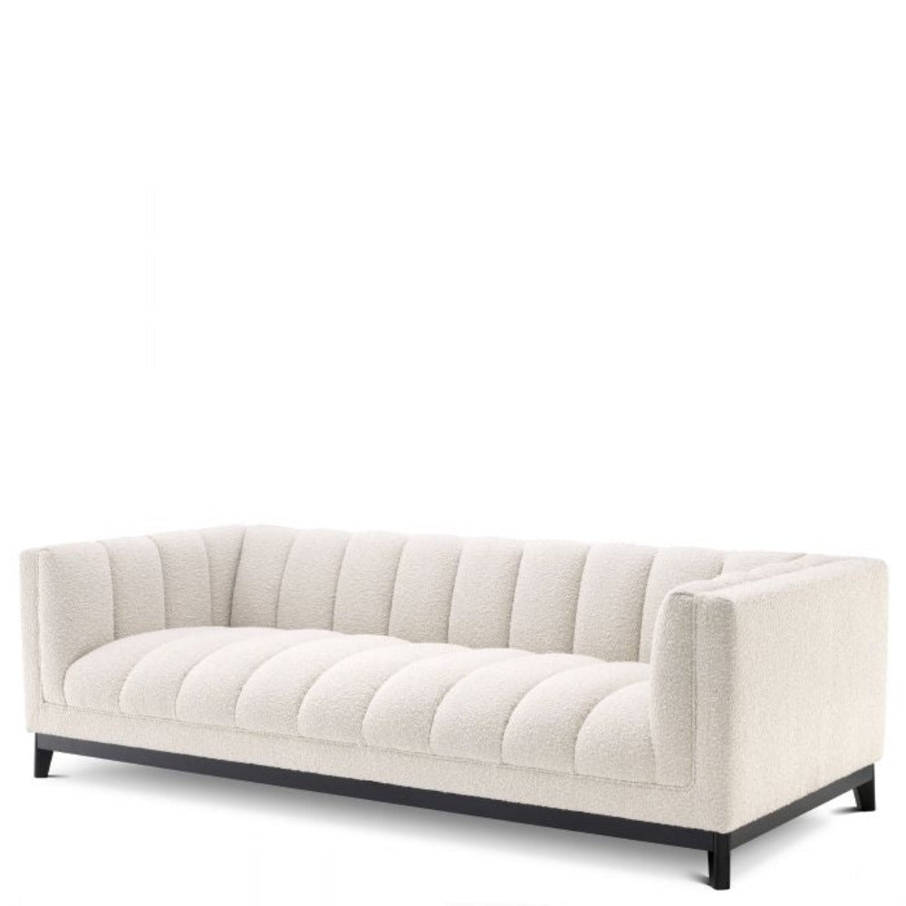 Ditmar boucle sofa  by Eichholtz.