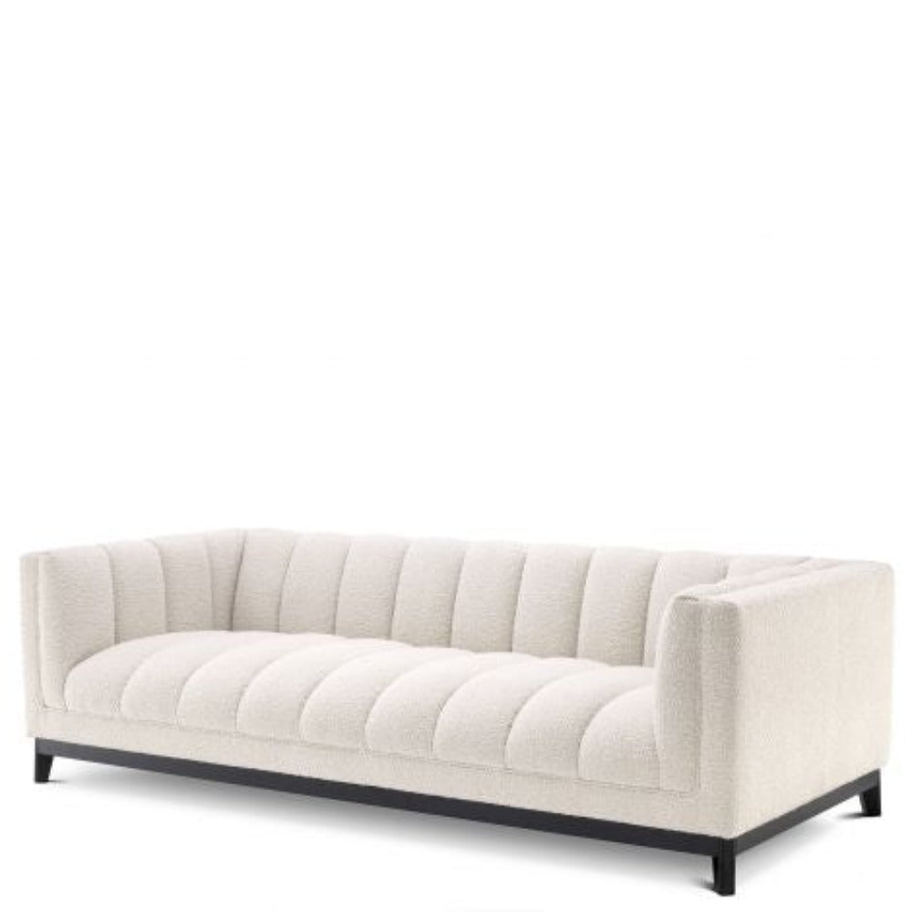 Ditmar boucle sofa  by Eichholtz.