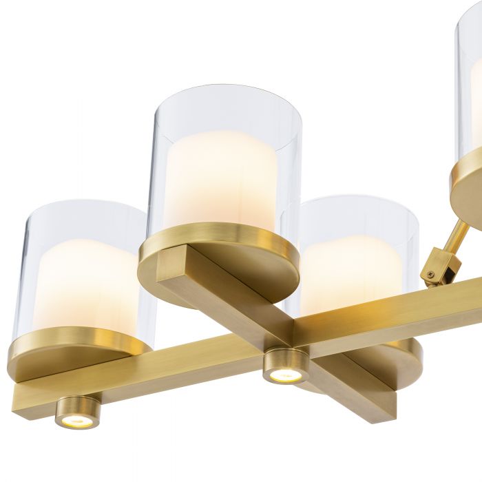 Donovan Hanging light fitting in antiqued brass by Eichholtz-Renaissance Design Studio