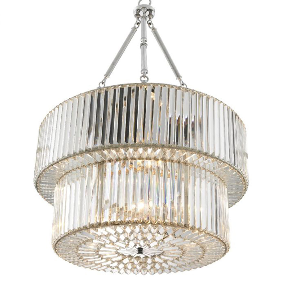 Double Infinity Crystal Chandelier By Eichholtz  Almost 50% OFF EX-DISPLAY