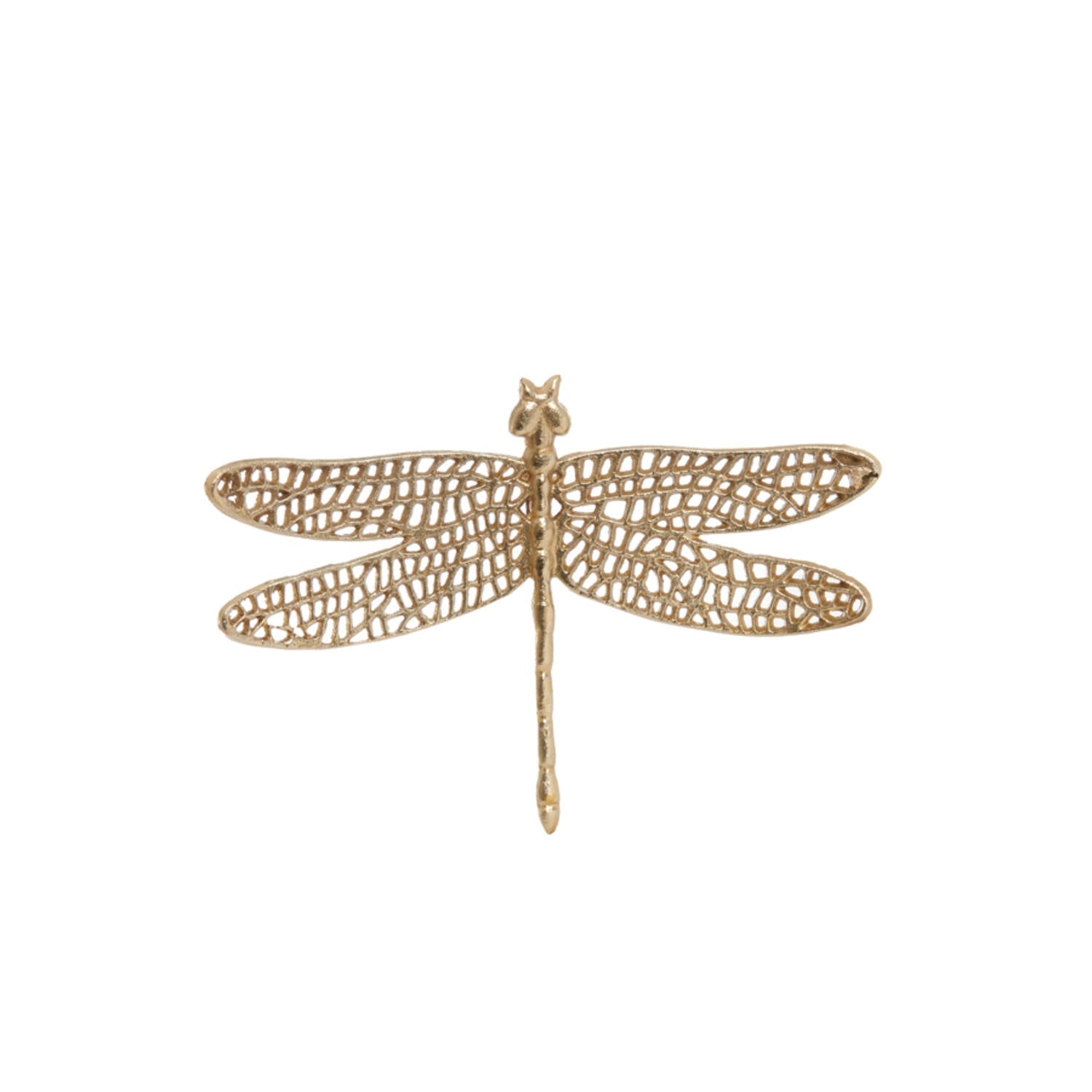 Dragonfly Ornament Gold Ornament-Renaissance Design Studio