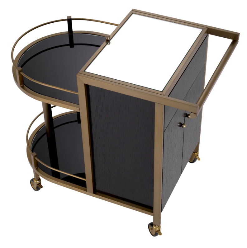 Drinks trolley Bellini by Eichholtz ex showroom save 30%-Renaissance Design Studio
