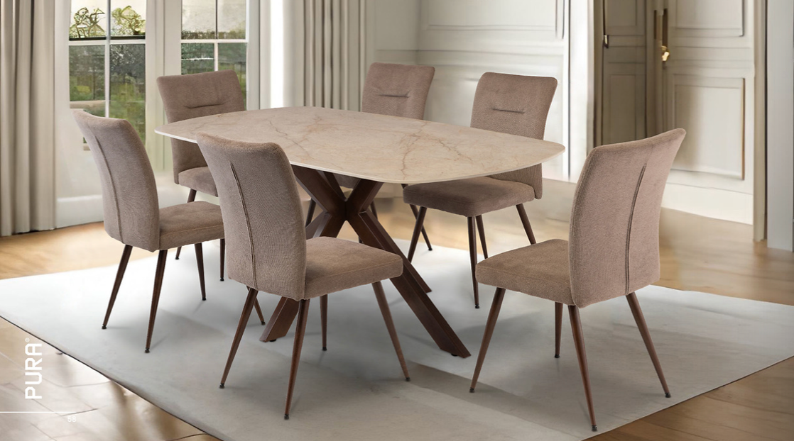 Dublin Bay Pura Mocha Dining chair Reduced-Renaissance Design Studio