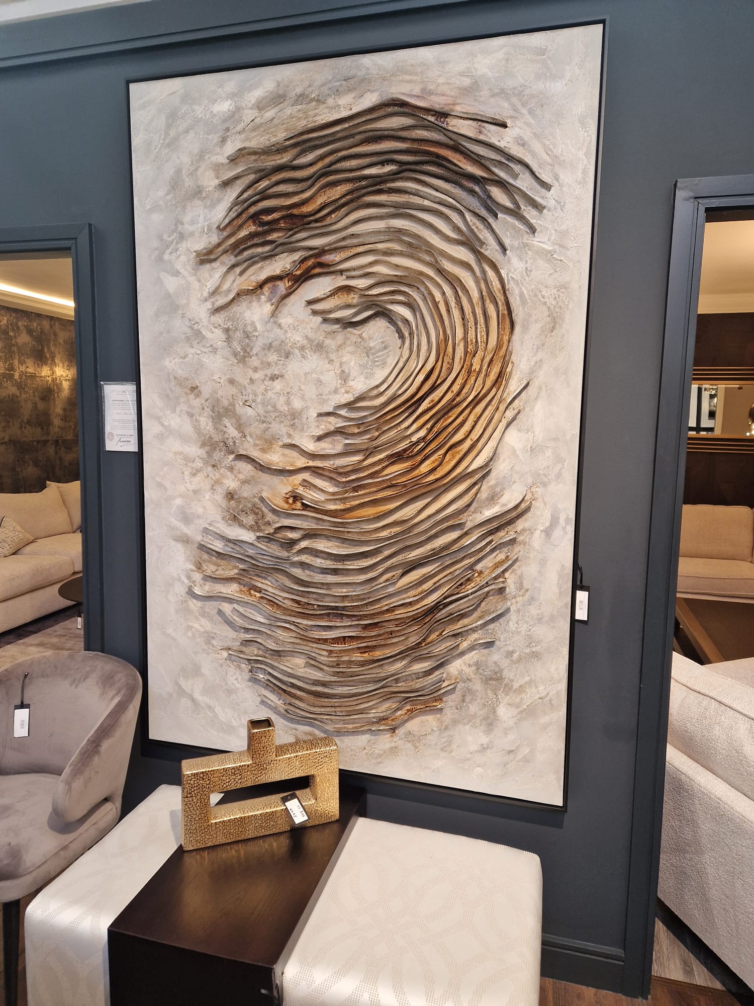 Duna Original large Artwork by Vicente Siriano-Renaissance Design Studio