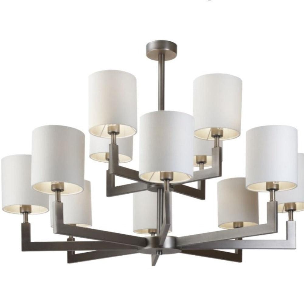 Ealga Twelve Arm Chandelier-Chandelier-Renaissance Design Studio