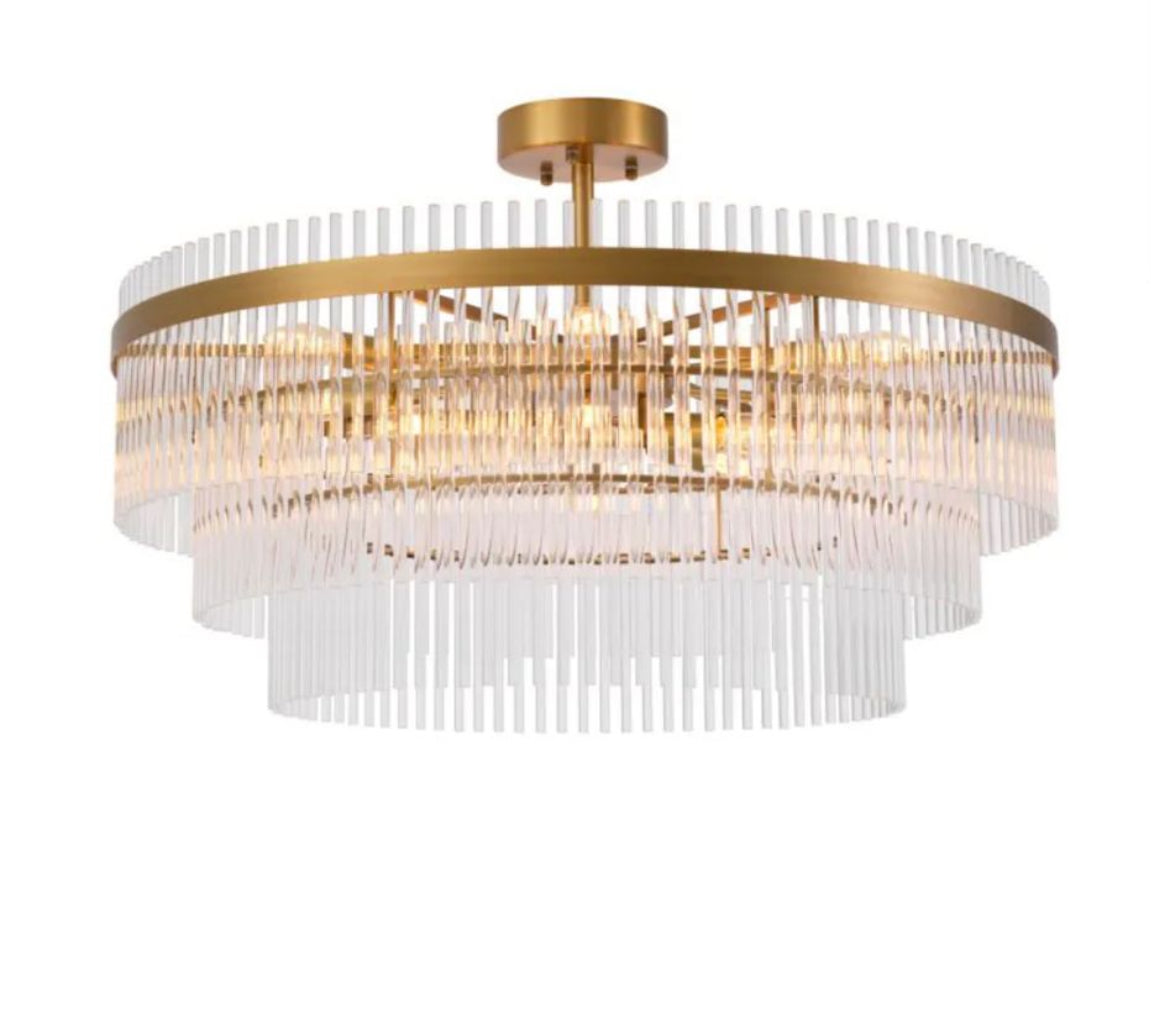 East ceiling chandelier by Eichholtz-Renaissance Design Studio