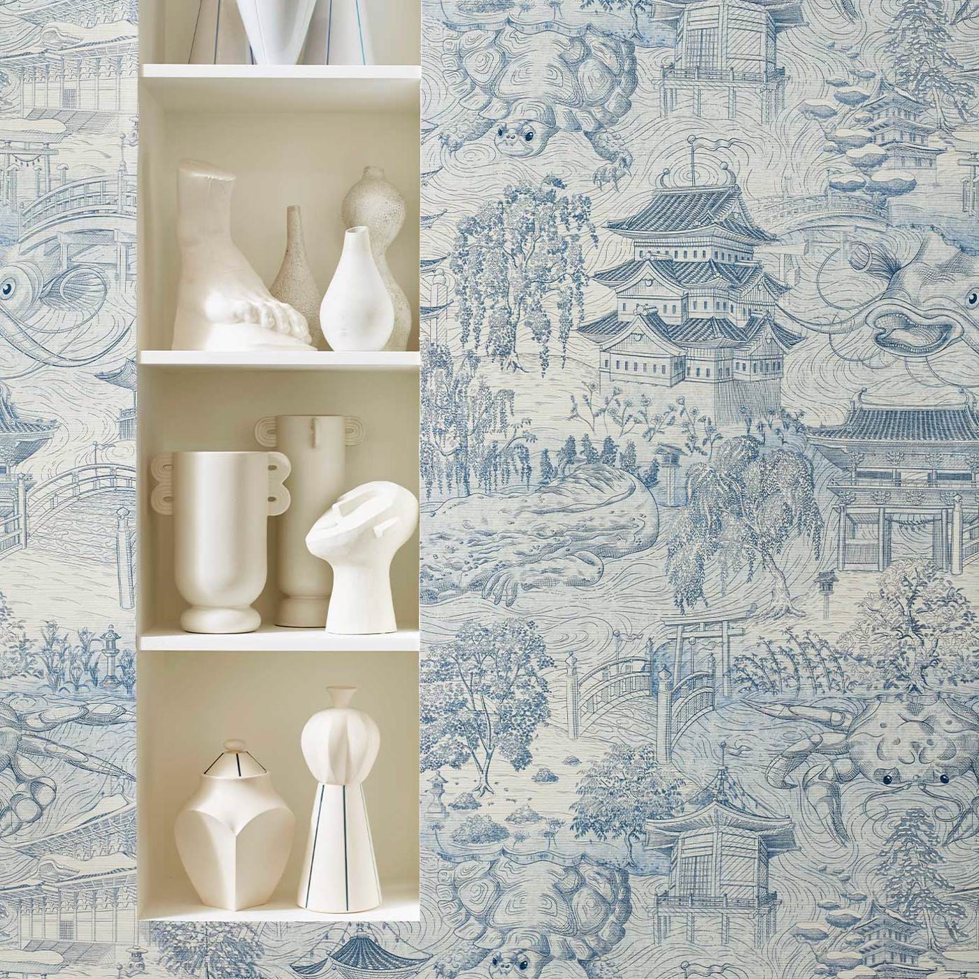 Eastern Palace Designer Wallpaper by Zoffany-Renaissance Design Studio