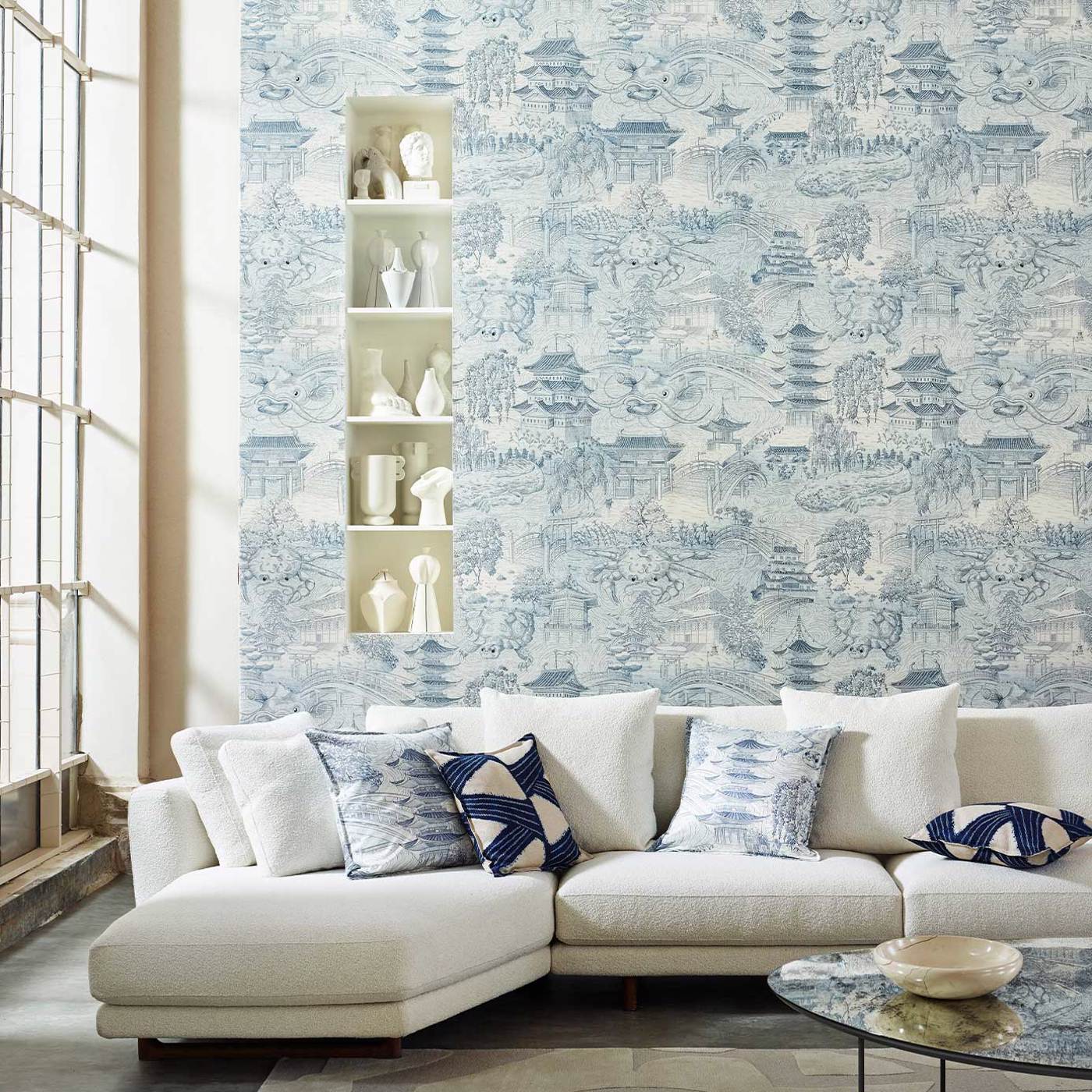 Eastern Palace Designer Wallpaper by Zoffany-Renaissance Design Studio