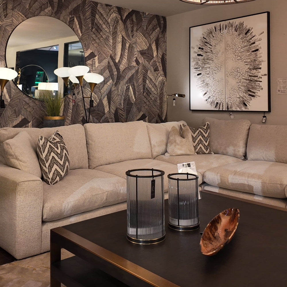 Eden Camden Superior Modular Sofa Custom made by WESTBRIDGE in H2 Boucle-Renaissance Design Studio