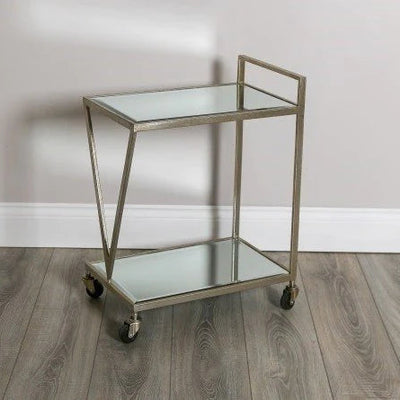 Elle Champagne Drinks Trolley. 2 tiers CLEARANCE REDUCED