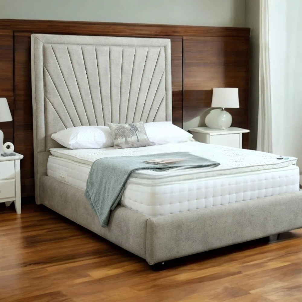 Ellen bed frame custom made.-Renaissance Design Studio