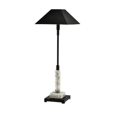 Emperor Buffet lamp black with marble base