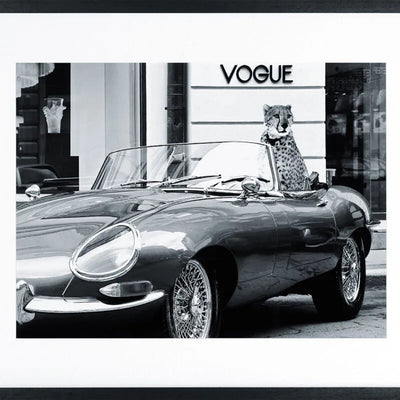 En Vogue classic framed hand made CAR picture