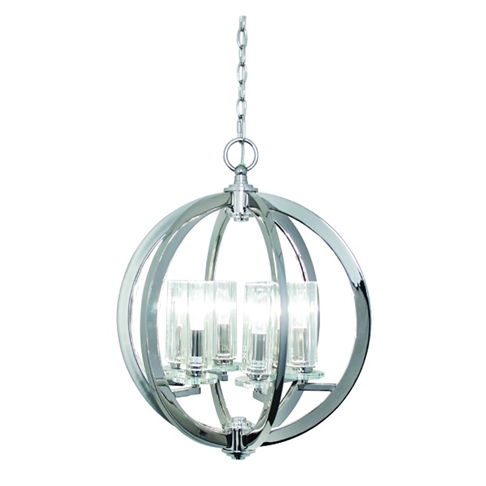 Eros 6 light chandelier-Renaissance Design Studio