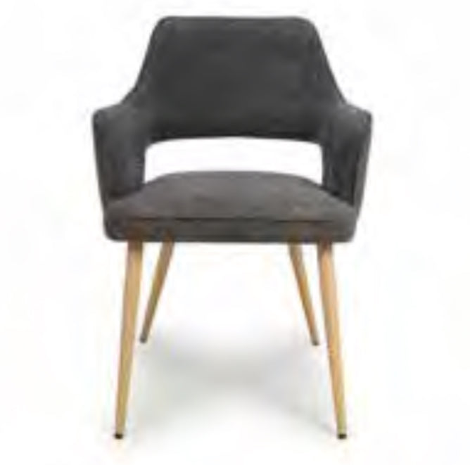 Errol Chairs – Counter & Bar Stool with Oak Legs (5 Colour Options)-Renaissance Design Studio