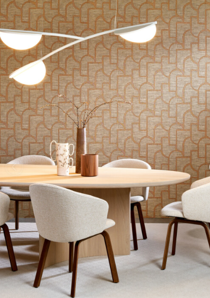 Esparto Ibérico Wallpaper by Arte to order-Renaissance Design Studio