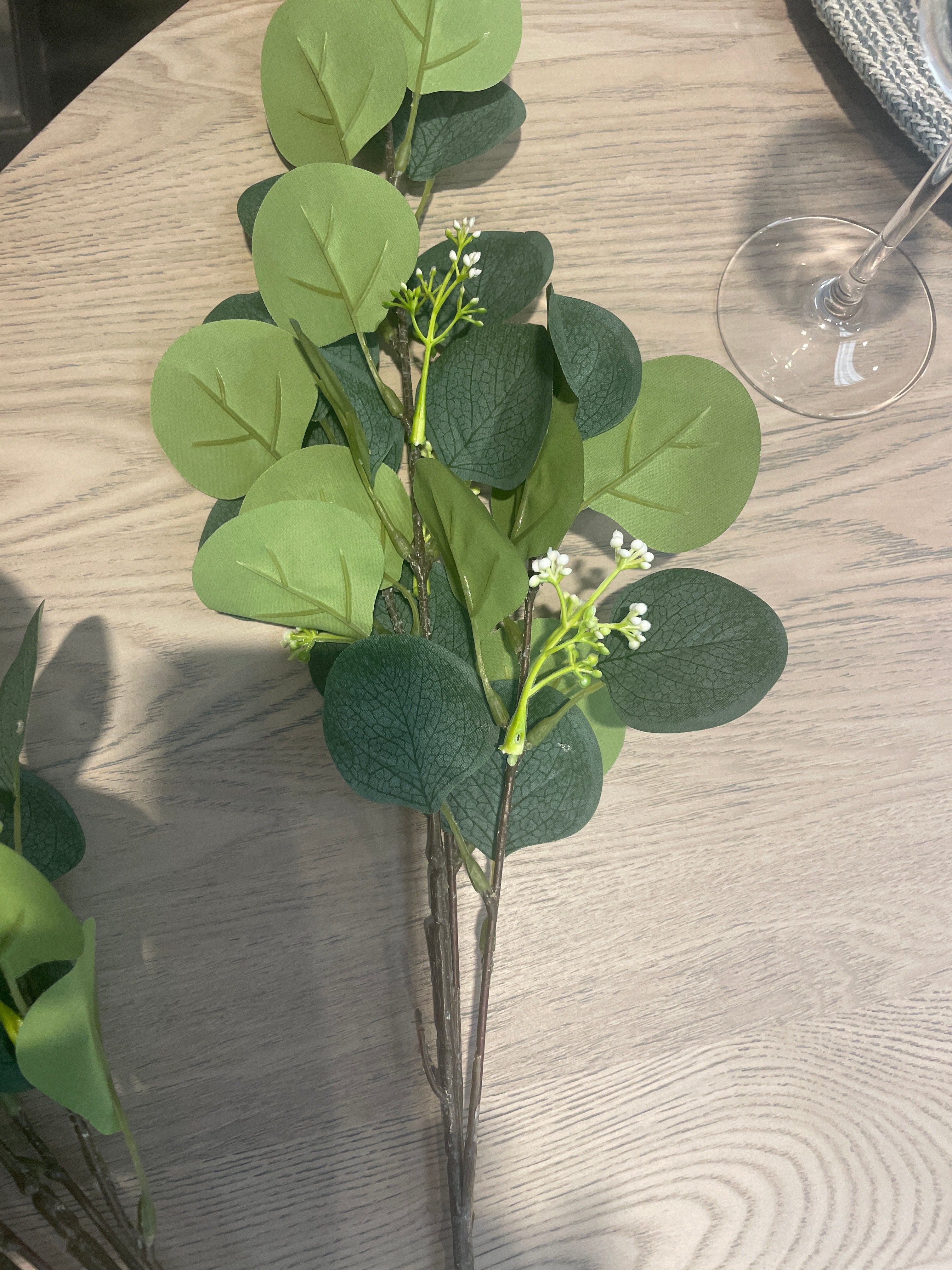 Eucalyptus spray 78 cm per stem-Renaissance Design Studio