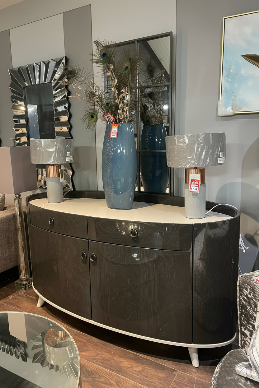 Evoke Oval sideboard clearance offer in outlet store-Renaissance Design Studio