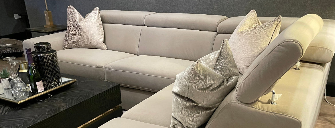 Extra large corner group Palermo in custom design-Renaissance Design Studio